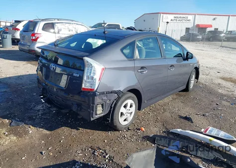 2011 Toyota Prius Two from USA, damaged, VIN JTDKN3DU1B0263349